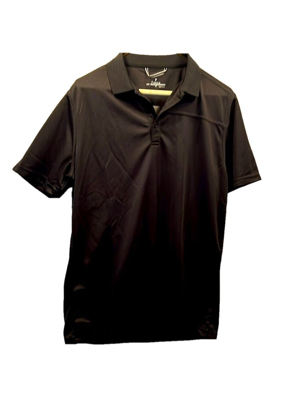 Fossa Polo Shirt, Monterey Style, NWT, SZ M, Moisture Wicking, SPF 30, 3 Buttons